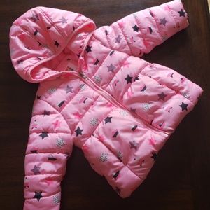 Healthtex Baby Girl Puffer Coat size 2T